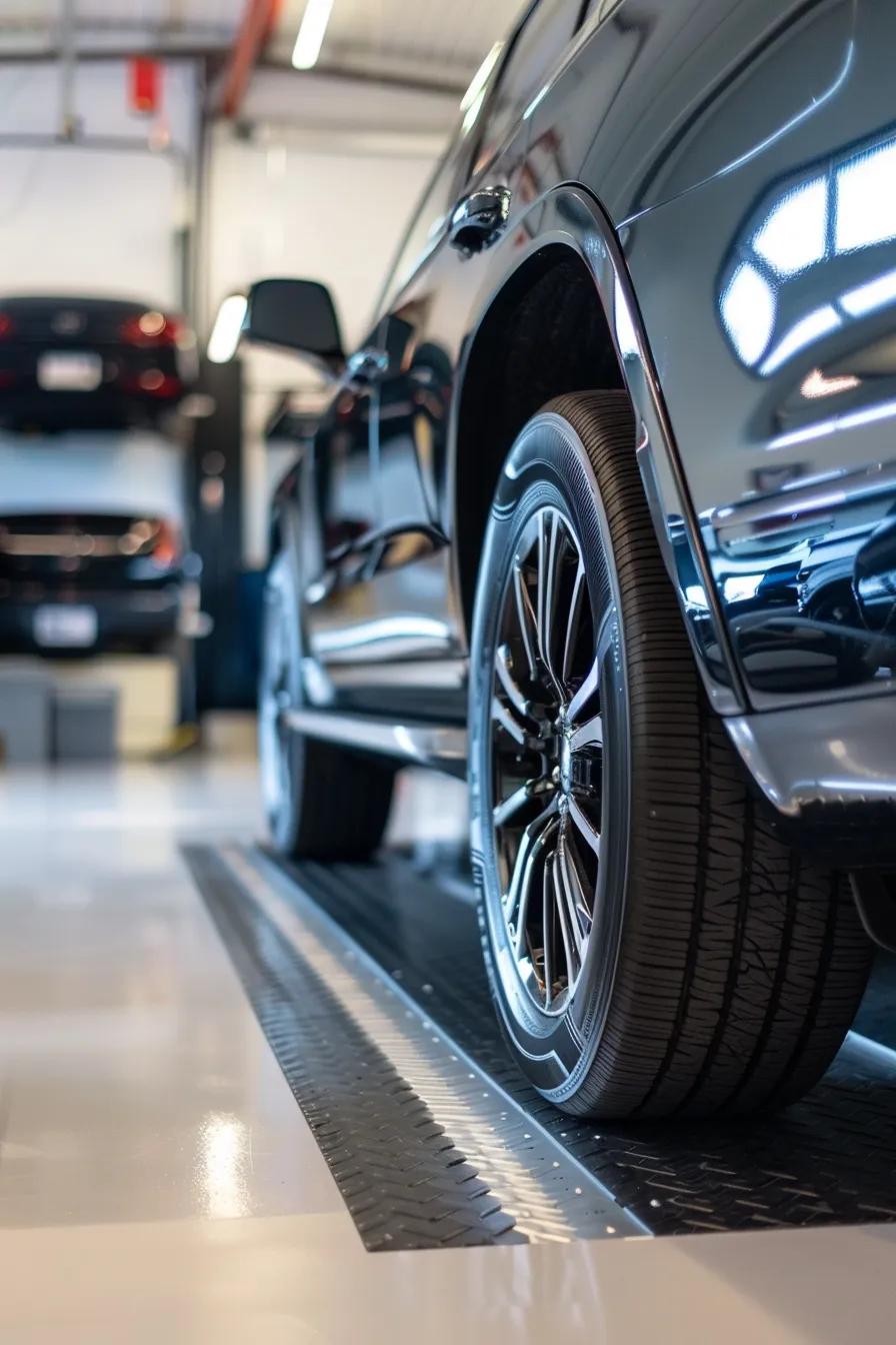 Titan AutoTech loaner vehicle ready for customer pickup during service